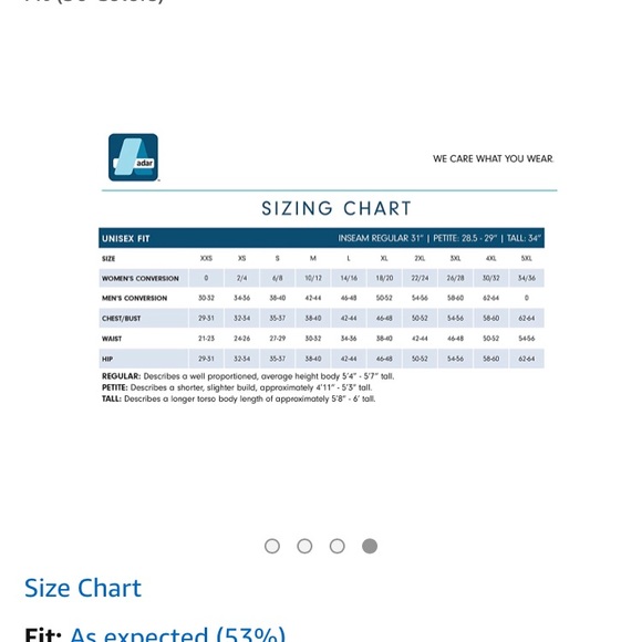 NWT Adar unisex scrub PANTS - Picture 4 of 4